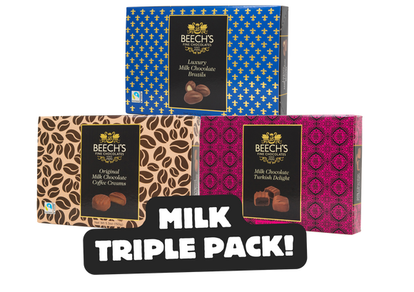 Beech's Milk Chocolate Triple Pack (445g)