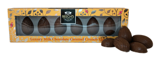 Milk Chocolate Caramel Crunch Mini Half Eggs