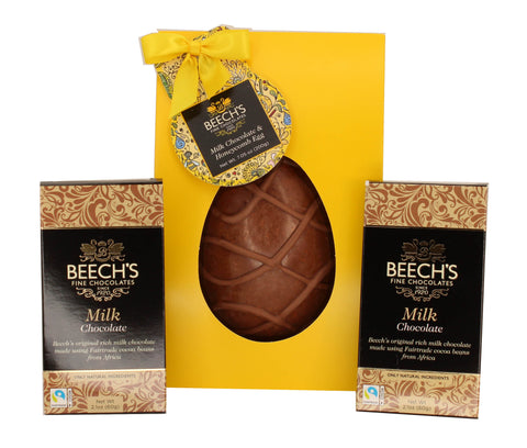 Milk Chocolate Bar & Honeycomb Egg (320g)