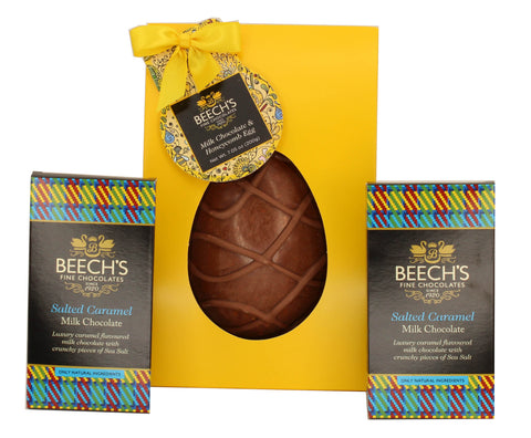 Salted Caramel Bar & Honeycomb Egg Bundle (320g)