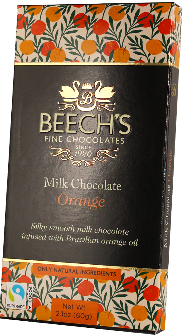 NEW Milk Chocolate Orange Bar (60g) – Beech's Fine Chocolates