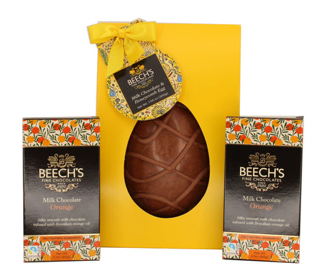 Milk Chocolate Orange Bar & Honeycomb Egg (320g)