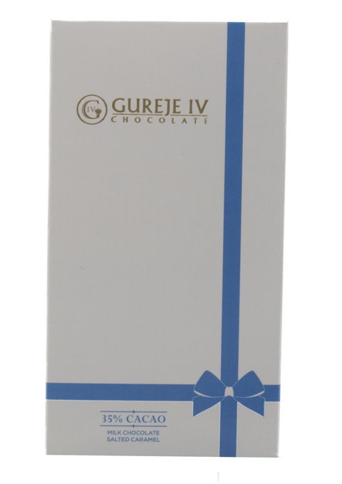 Gureje IV 35% Cacao Milk Chocolate Salted Caramel (60g)