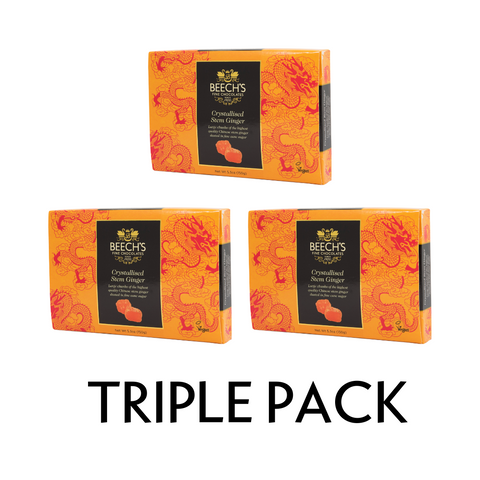 Crystalised Ginger Triple Pack (450g)