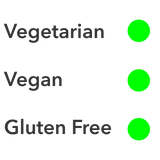 vegatarian, vegan and gluten free