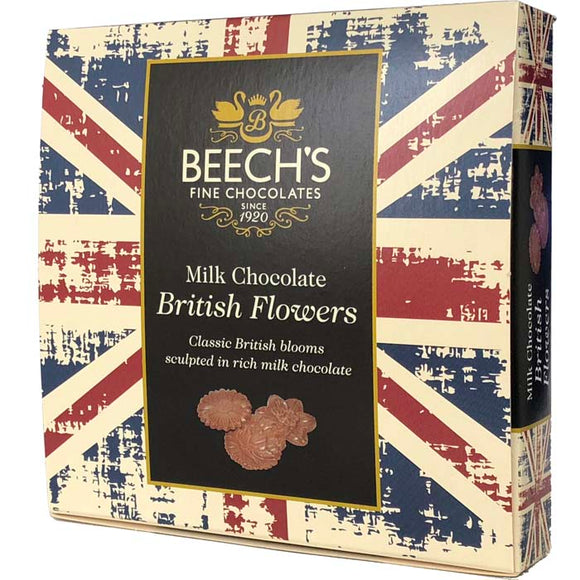 British Milk Chocolate British Flowers (90g)