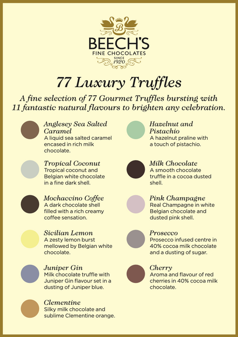 BEECH'S 77 Luxury Truffles ( 924g )